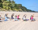 Joga na plaży 